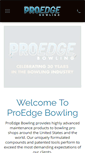 Mobile Screenshot of proedgebowling.com